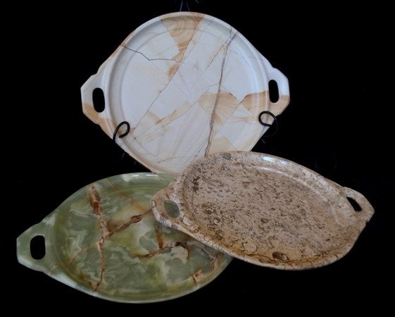 Onyx Serving Trays
